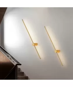 Aplica LED Florencia 24W Alb Auriu