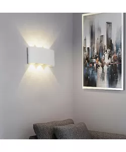 Aplica LED Gina Exterior, 6W, Alb, 3000K