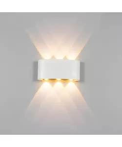 Aplica LED Gina Exterior, 6W, Alb, 3000K