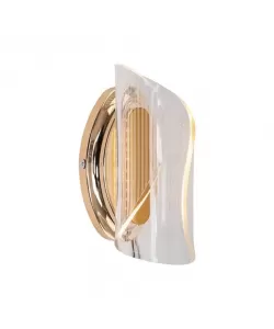 Aplica LED Leporis, 14W, 3000/4000/6000K, Metal, Auriu