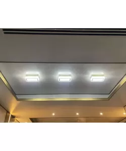Aplica LED Meisto, 13W, Cristal, Auriu