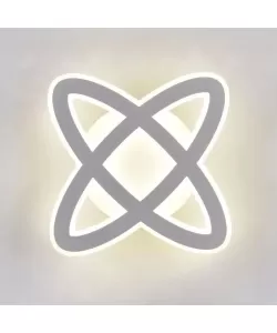 Aplica LED Otomo, 37W, Acril, Alb