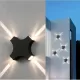 Aplica LED Pirius Exterior, 7W, Negru, 3000K, IP.65 Aplica LED Pirius Exterior, 7W, Negru, 3000K, IP.65