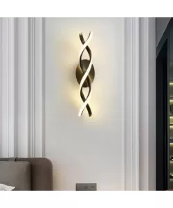 Aplica LED Raylan 24W Alb Negru