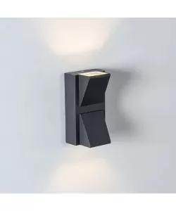 Aplica LED Scarlat Exterior, 6W, Negru, 3000K Aplica LED Scarlat Exterior, 6W, Negru, 3000K