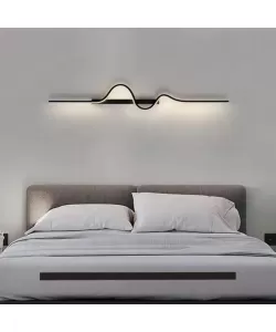 Aplica LED Sophia 14W Alb Negru