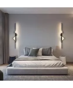 Aplica LED Sophia 14W Alb Negru