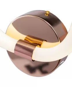 Aplica LED Tiara, 16W, 3000K, Auriu