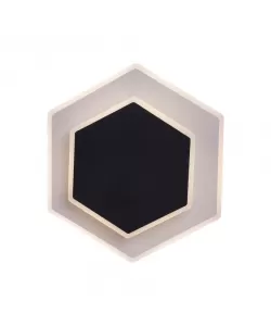 Aplica LED Touch Amna, 24W, Negru, 4000K