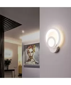 Aplica LED Urbanist, 19W, Alb, Lumina Rece/Calda/Neutra