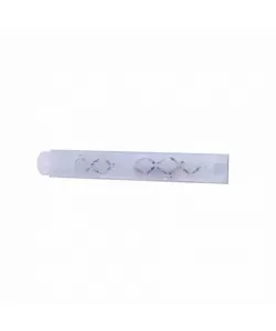 Aplica Lisa, 3*E27, Alb, Metal si Sticla