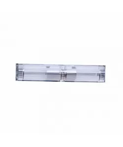 Aplica Lorena, 2*E27, Crom, Metal si Sticla