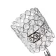 Aplica Marbela, 1*E27, Metal si Cristal, Crom Aplica Marbela, 1*E27, Metal si Cristal, Crom