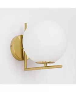 Aplica Marrie 1x E27 Alb Auriu