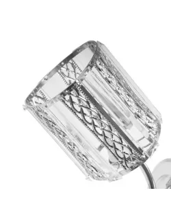 Aplica Rumias, 1*E27, Metal si Cristal, Crom