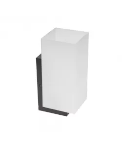 Aplica Sorina, 1*E27, Alb si Negru