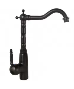 Baterie Bucatarie Alama Sanitara Negru -RESIGILAT-