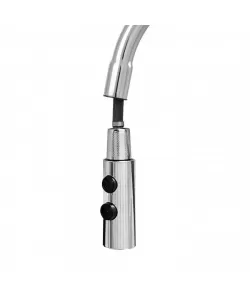 Baterie Bucatarie cu Dus Extractibil Alama Sanitara Argintiu CF/1035/C Baterie Bucatarie cu Dus Extractibil Alama Sanitara Argintiu CF/1035/C