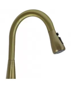 Baterie Bucatarie cu Dus Extractibil Inox Auriu ZY1011 Baterie Bucatarie cu Dus Extractibil Inox Auriu ZY1011