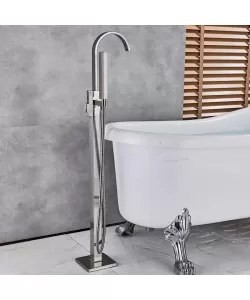 Baterie de Podea, Alama Sanitara, Satinat, CF2035