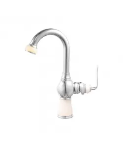 Baterie Lavoar, Alama Sanitara, Crom cu Imitatie Jad, WZY/309