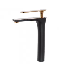 Baterie Lavoar, Alama Sanitara, Negru cu Auriu, CF2029