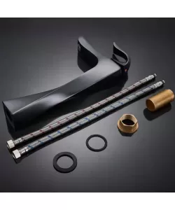 Baterie Lavoar, Alama Sanitara, Negru, CF2023