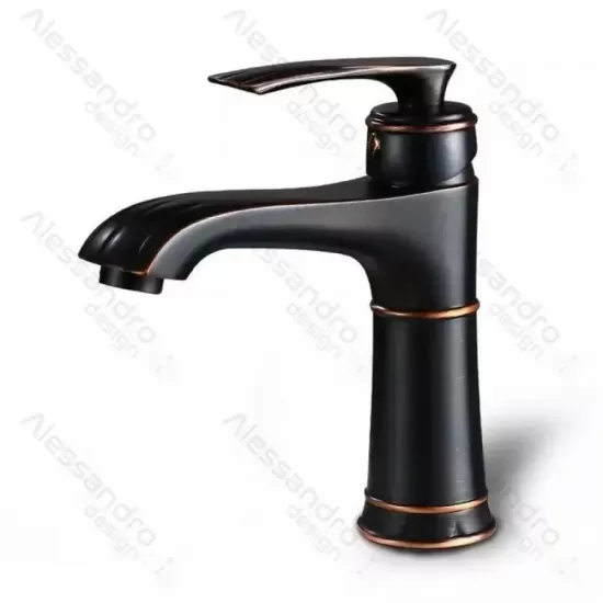 Baterie Lavoar, Alama Sanitara, Negru, OD01/B Baterie Lavoar, Alama Sanitara, Negru, OD01/B