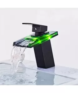 Baterie Lavoar, Aliaj si Sticla, Negru, OD3007