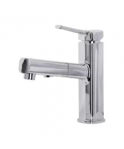 Baterie Lavoar/Bucatarie cu Dus Extractibil, Inox SUS30, Crom, 9307