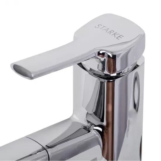 Baterie Lavoar/Bucatarie cu Dus Extractibil, Inox SUS30, Crom, 9307 Baterie Lavoar/Bucatarie cu Dus Extractibil, Inox SUS30, Crom, 9307