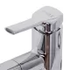 Baterie Lavoar/Bucatarie cu Dus Extractibil, Inox SUS30, Crom, 9307 Baterie Lavoar/Bucatarie cu Dus Extractibil, Inox SUS30, Crom, 9307