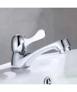 Baterie Lavoar Fluture Apa Rece Crom