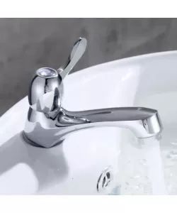 Baterie Lavoar Fluture Apa Rece Crom