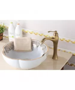 Baterie Lavoar Inalta, Alama Sanitara, Bronz Antichizat, Smack