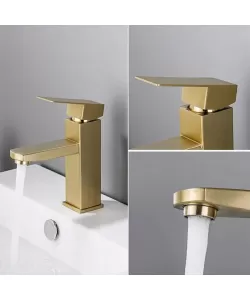 Baterie Lavoar Inox Auriu ZY1007