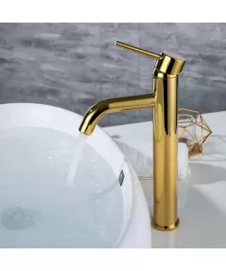 Baterie Lavoar, Inox SUS304, Auriu, N/MP0A2 -RESIGILAT-