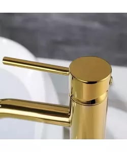 Baterie Lavoar, Inox SUS304, Auriu, N/MP0A2 -RESIGILAT-