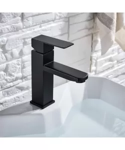 Baterie Lavoar Korman Technik, Inox SUS304, Negru, HS/LY005