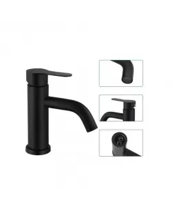 Baterie Lavoar, Inox SUS304, Negru, HS/LY007