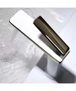 Baterie Lavoar Medie, Alama Sanitara, Alb si Auriu, Smack