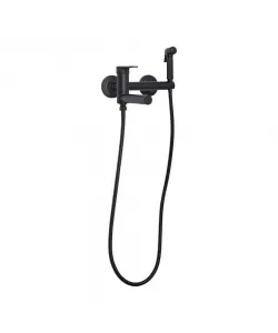 Baterie cu Para si Furtun, Alama Sanitara, Negru, OD/2063