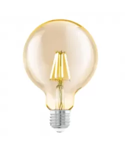 Bec cu Filament G125, E27, 8W, Lumina Calda