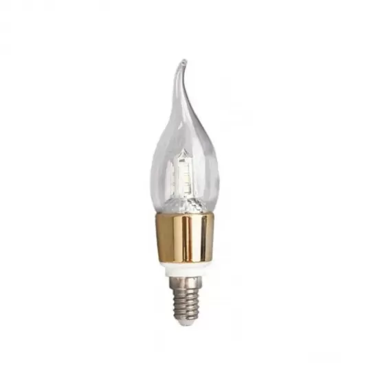 Bec LED E14 Lumanare, 6W, Lumina Rece, 6000K Bec LED E14 Lumanare, 6W, Lumina Rece, 6000K