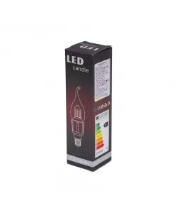Bec Led Lumanare, E14, 6W, 6500K