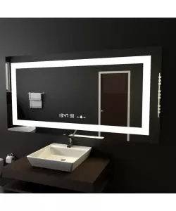 Oglinda LED Senzor Sistem Dezaburire Ceas 120x60 cm Colectia Marcello Funghi W09X Oglinda LED Senzor Sistem Dezaburire Ceas 120x60 cm Colectia Marcello Funghi W09X