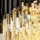 Candelabru Adriel 3x E14 Auriu Negru Candelabru Adriel 3x E14 Auriu Negru