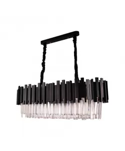 Candelabru Ahmad 10x E14 Auriu Negru Candelabru Ahmad 10x E14 Auriu Negru