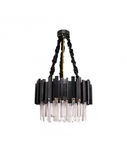 Candelabru Amir 5x E14 Auriu Negru