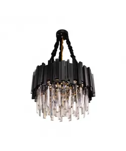 Candelabru Amir 5x E14 Auriu Negru